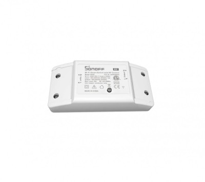 Releu wireless 1 canal Sonoff cu Receptor RF433 10A foto