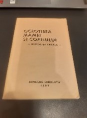 Ocrotirea mamei si copilului - dispozitii legale foto