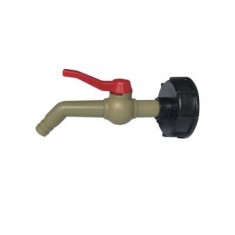 Reductie bazin IBC 1000L S60X6X1/2&quot; cu robinet Topautochei&reg;