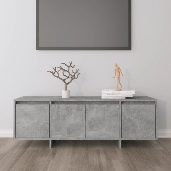 Gossi comoda tv, gri beton, 120x30x40,5 cm, pal