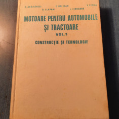 Motoare pentru automobile si tractoare vol. 1constructie Dan Abaitancei