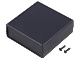 Carcasă ABS neagră 66x140x28mm