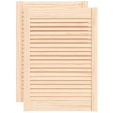 Cumpara ieftin Usi de dulap design lambriu, 2 buc., 69x49,4 cm, lemn masiv pin