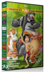 Colectie Desene Animate Disney vol 2 - 8 DVD dublate romana