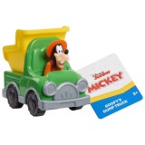 Figurina Mickey Mouse, Goofy in masinuta, 38736