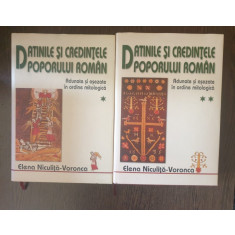 Elena Niculita-Voronca - Datinile si credintele poporului roman (2 volume)