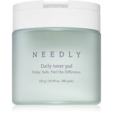 NEEDLY Daily Toner Pad discuri pentru indepartarea impuritatilor pentru ten gras si problematic 80 buc
