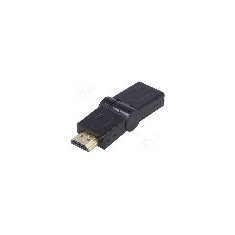 Cablu {{Tip cablu de conectare}}, HDMI mufa, HDMI mufa mobila ±90°, {{Lungime cablu}}, {{Culoare izola&#355;ie}}, AKYGA - AK-AD-40
