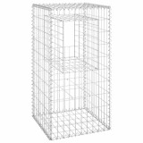 Cumpara ieftin Stalp cos gabion, 50x50x100 cm, fier