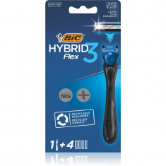 BIC FLEX3 Hybrid aparat de ras rezerva lama 4 pc 1 buc