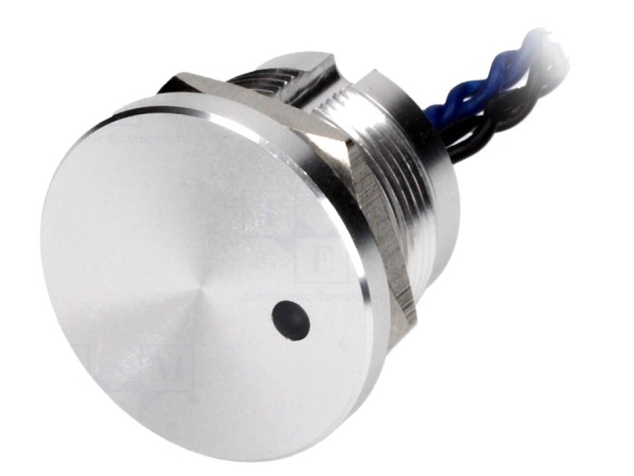 Comutator piezoelectric SPST-NO, IP68
