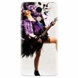 Husa silicon pentru Huawei Y7 Prime 2017, Rock Music Girl