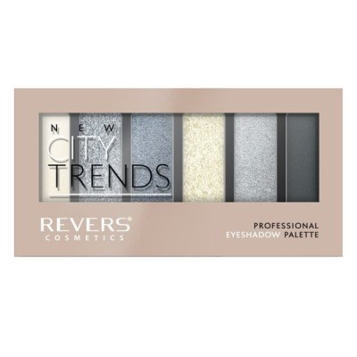 Paleta fard de pleoape cu 6 culori New City Trends, Revers, Nr.14 foto