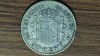 Spania - moneda de colectie argint 835 - 50 centimos 1904 SMV - Alfonso XIII - an unic de batere, greu de gasit !, Europa