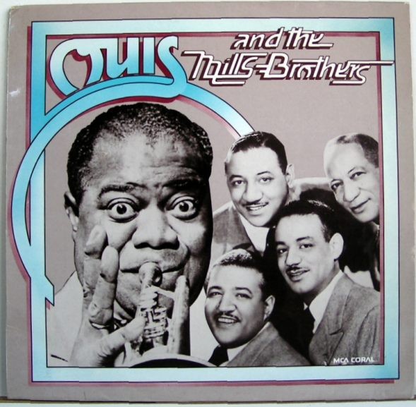 Vinil LP Louis And The Mills Brothers &ndash; Louis And The Mills Brothers (VG+)