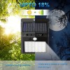 Lampa Solară LED, Model Proiector, Senzor Mișcare, 3 Funcții, Rezistentă la Apă, Negru, Oem