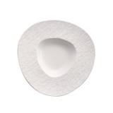 Cumpara ieftin Set 6 farfurii pentru paste ZASS Gourmet din ceramica alba, finisaj mat