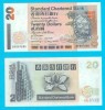Hong Kong 20 Dollars 1998 &#039;Standard Chartered Bank&#039; UNC serie: DF887685