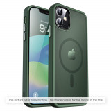 Cumpara ieftin Husa pentru iPhone 11 Pro Max, Techsuit HaloFrost Series, Midnight Green