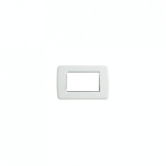 Placa ornament 2 module Rondo Vimar(Idea)Silk white