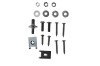 Cotiera Auto Mega Drive Logan 1/Sandero Rabatabila Culisanta ABS+Piele Eco Compartiment Depozitare Prindere Metalica Reglabila