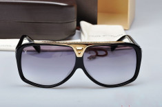 Ochelari Louis Vuitton Evidence Z0105E Rama neagra Lentile violet foto