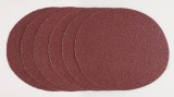H&acirc;rtie abrazivă K80, diametru 125 mm, autoadezivă, 6 buc