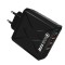 Incarcator Retea 4 in 1, PRESTIGE CHARGE&reg;, Fast Charge, 1 x USB, 3 x Type-C, PD 25 W + QC 3.0, Putere 50W, Incarcare Rapida Simultana, iPhone, Samsung