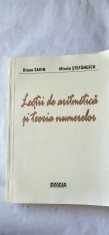 LECTII DE ARITMETICA SI TEORIA NUMERELOR DIANA SAVIN , MIRELA STEFANESCU, EDITURA MATRIX ROM BUCURESTI