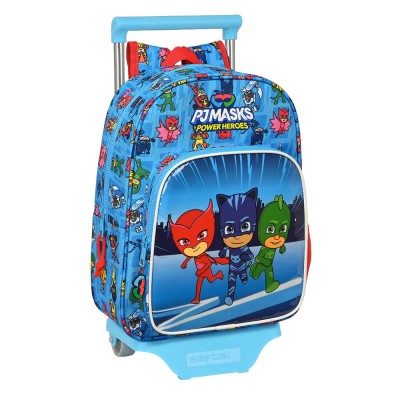 Ghiozdan cu troler clasa 0 PJ Masks foto