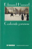 Edmund Husserl - Conferinte pariziene