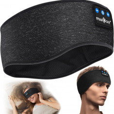 ICOZY Sleep Căști Bandă de căști Bluetooth Soft Căști pentru somn și sport