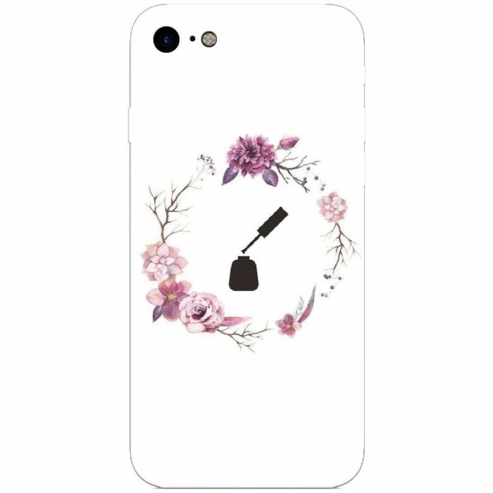 Husa silicon pentru Apple Iphone 5c, Icon Nail