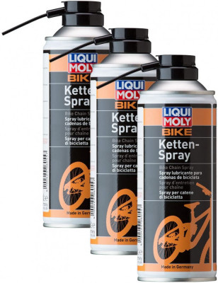 Set 3 Buc Spray Ungere Lant Liqui Moly Bike 200ML 20604 foto
