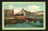 CPIB 19815 CARTE POSTALA - TIMISOARA, REGIONALA DE CAI FERATE SI PODUL TRAIAN, Necirculata, Fotografie