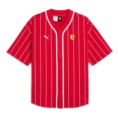 Ferrari cămașă de bărbați baseball red retro F1 Team 2026 - L