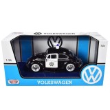 Masinuta de Politie Motormax, Volkswagen Beetle 1966, 1:24