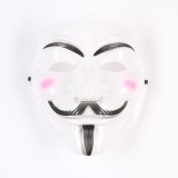 Masca alba Anonymous pentru Halloween