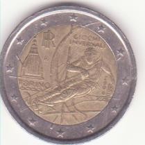 Italia 2 euro 2006 - jocurile olimpice de iarnă Torino