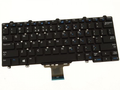 Tastatura Laptop, Dell, Latitude 12 E5250, E5270, 7270, 7275, E7250, E7270, 062CM0, 62CM0, VW71F, 0VW71F, layout US foto
