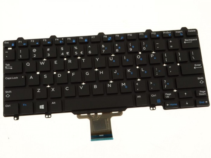 Tastatura Laptop, Dell, Latitude 12 E5250, E5270, 7270, 7275, E7250, E7270, 062CM0, 62CM0, VW71F, 0VW71F, layout US