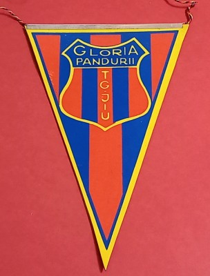 Fanion fotbal - &amp;quot;GLORIA PANDURII&amp;quot; TARGU-JIU foto