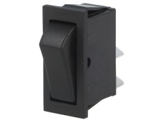 &Icirc;ntrerupător Rocker ON-OFF 16A 250V Negru