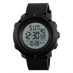 Ceas Barbatesc SKMEI CS1079, curea silicon, digital watch, functie cronometru, alarma foto