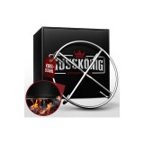 Suport din oțel inoxidabil Gussk&ouml;nig 20 x 20 cm - suport pentru oale olandeze și ustensile de gătit - suprafață stabilă pe cărbuni sau surse de căldur