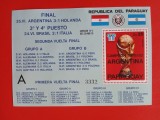 PARAGUAY, FOTBAL - COLIȚĂ MNH, Nestampilat