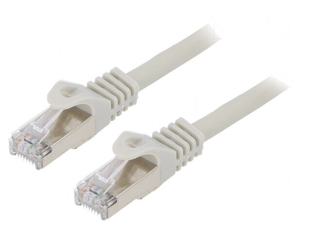 Patch Cord S/FTP Cat 6A LSZH Gri 10m