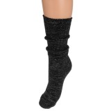 Sosete Dama Negre cu Lurex Argintiu (36-41)