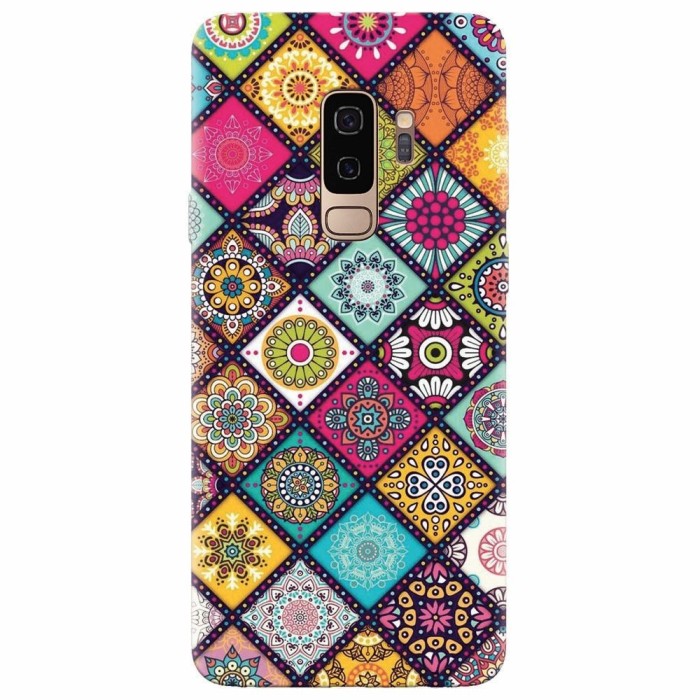 Husa silicon pentru Samsung S9 Plus, Mandala Pattern