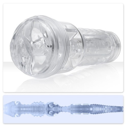 Vagine aproape reale - Fleshlight Transparent Cristal Vagin Un Nou Nivel de Excitare Vizuala + GRATUIT Lubrifiant Fleshlight 30 ml